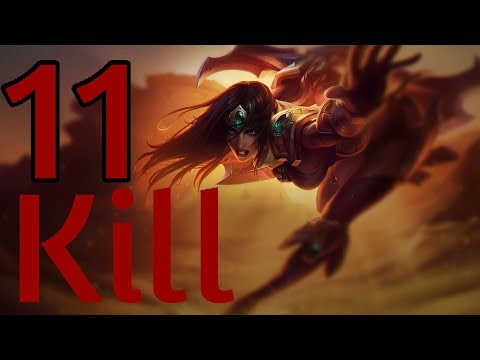 League of Legends 11 Kill Sivir